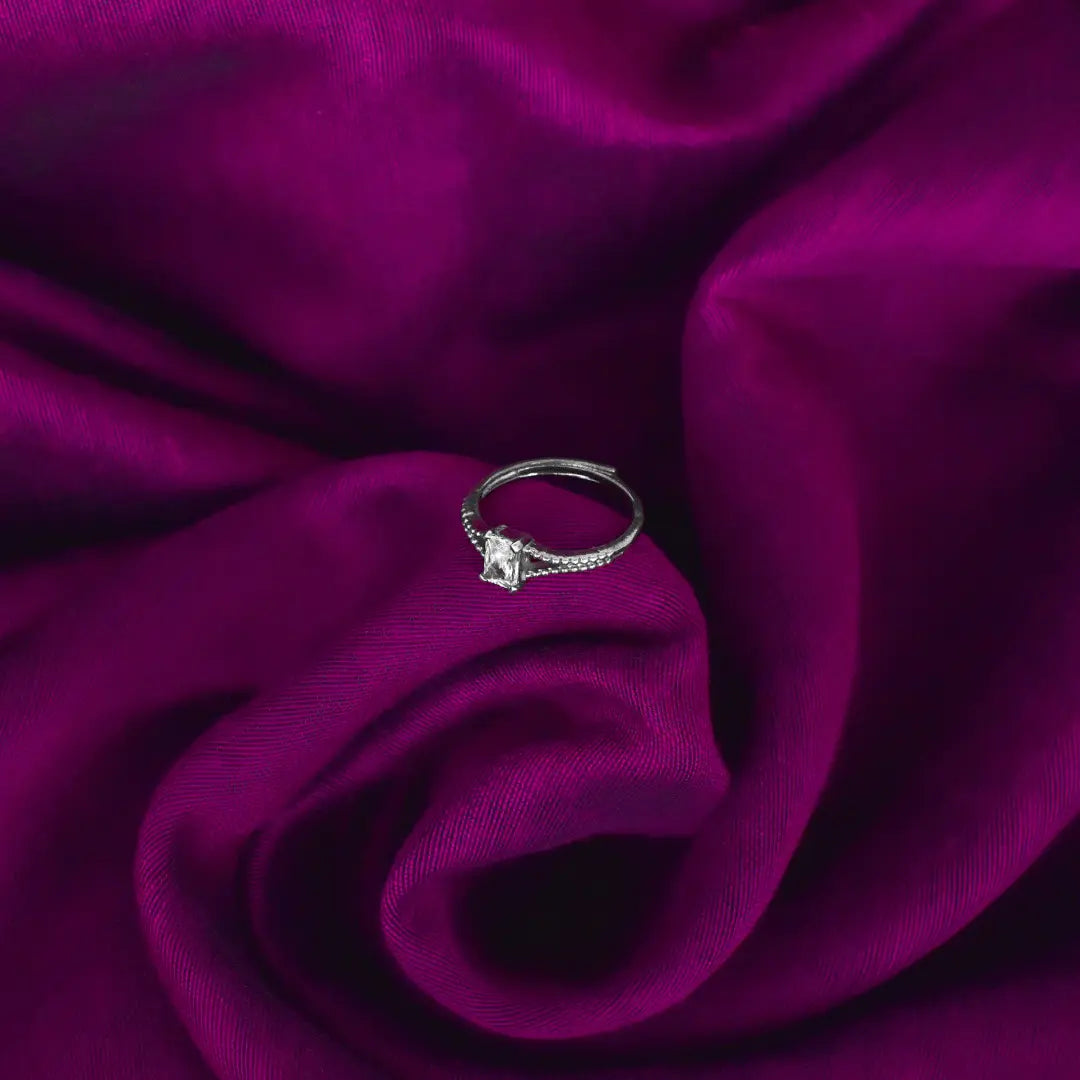 Keely Crystal Solitaire Ring