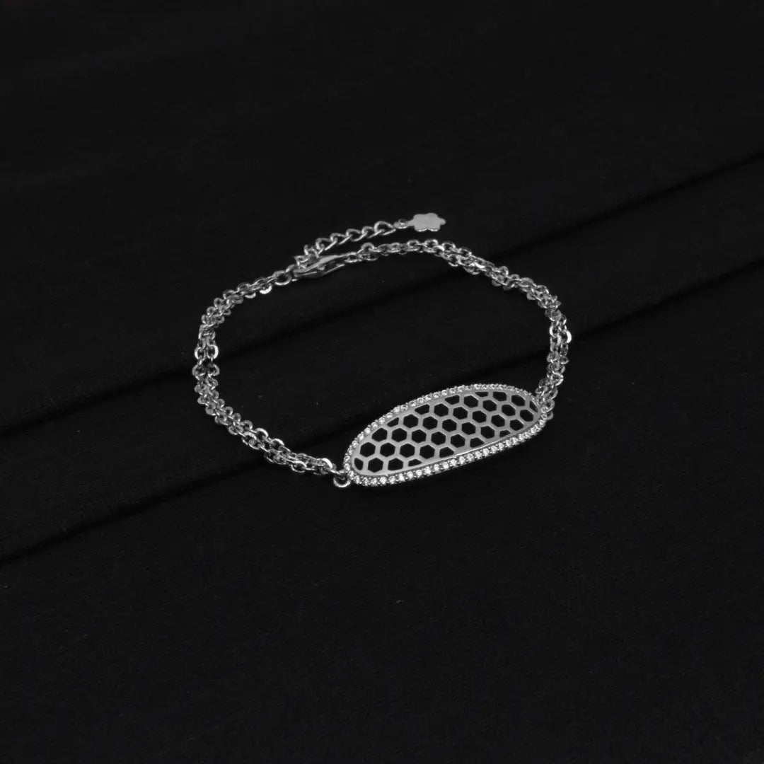 Honeycomb Dial Bracelet