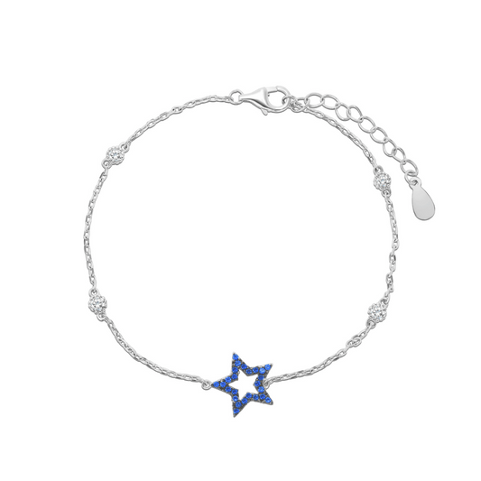 Blue Star Bracelet