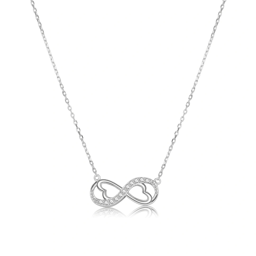 Heart Infinity Necklace
