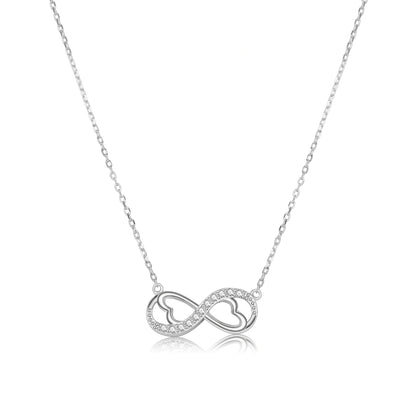 Heart Infinity Necklace
