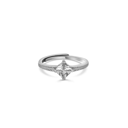 Stellar Waterfall Silver Ring
