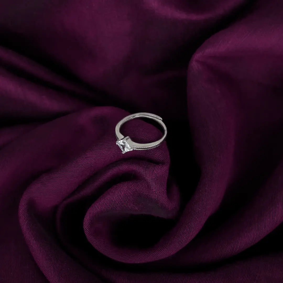 Stellar Waterfall Silver Ring