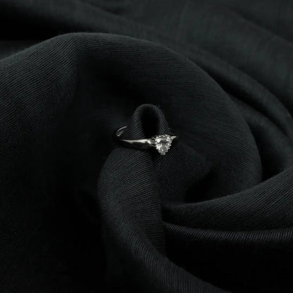 Sparkling Heart Ring