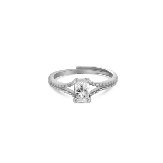 Keely Crystal Solitaire Ring